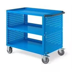 Carrello Clever 1012 Large mm.1024x615x847H - Blu RAL5012